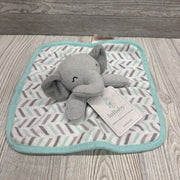 NEW Plush Elephant Wash Cloth Dashes