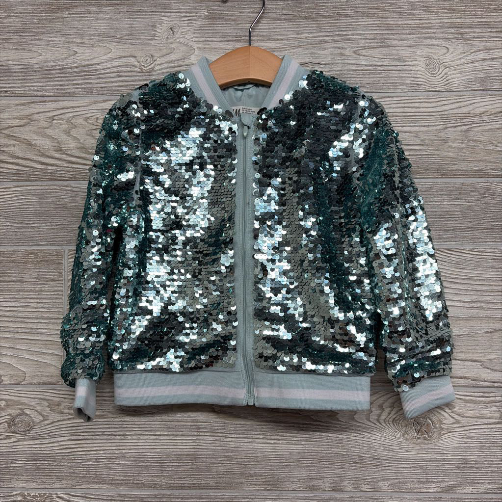 Sequin Bomber Jacket 4T