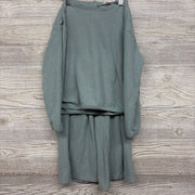 LS Waffle Knit Shirt & Wide Leg Pants 5-6