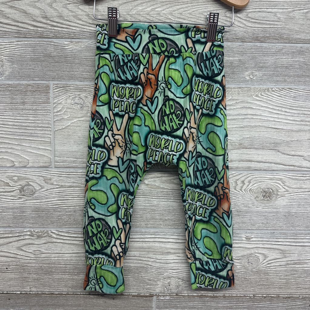 Ribbed Harem Pants World Peace 18-24M