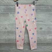 NEW Leggings Hearts 4T