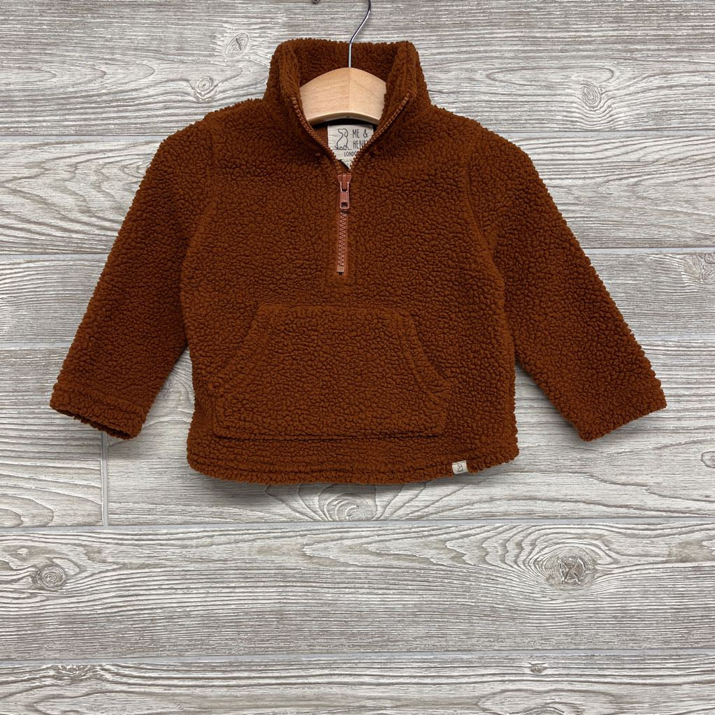 Picchu 1/4 Zip Sherpa Pullover 9-12M *