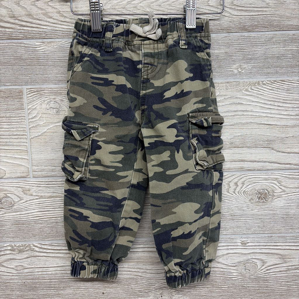 Camo Drawstring Cargo Joggers 18-24M