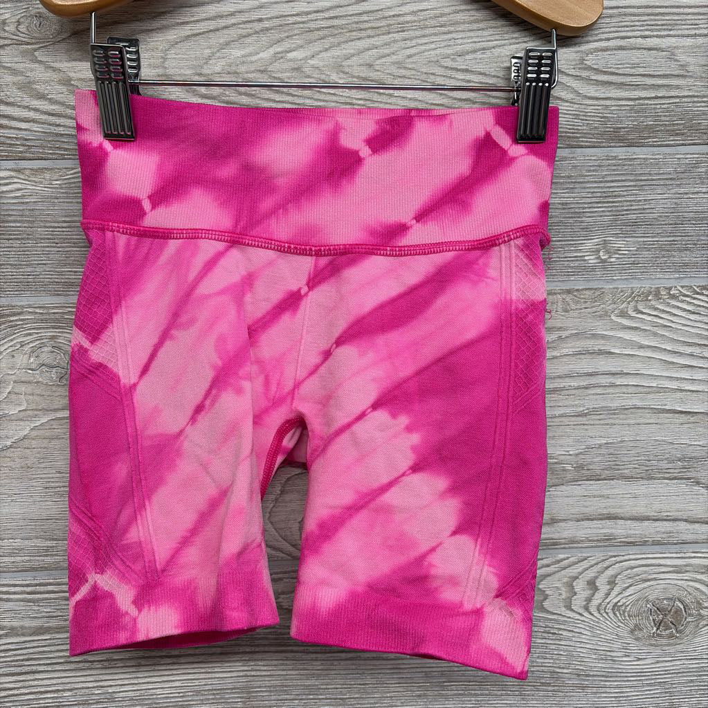 High Rise Bike Shorts Tie Dye 6-6X