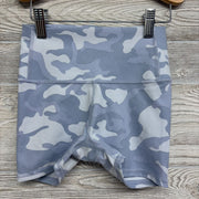 High Rise Bike Shorts Camo 6-6X