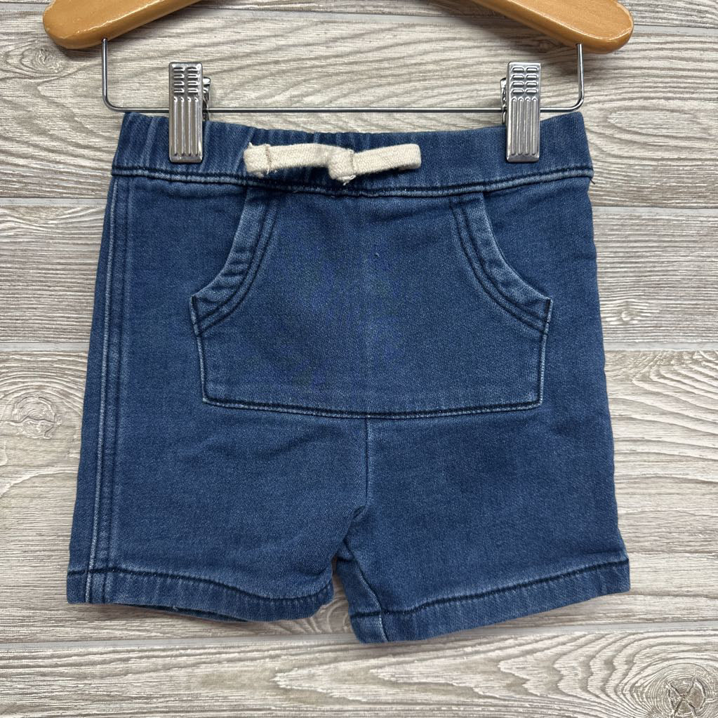 Knit Denim Shorts 18M