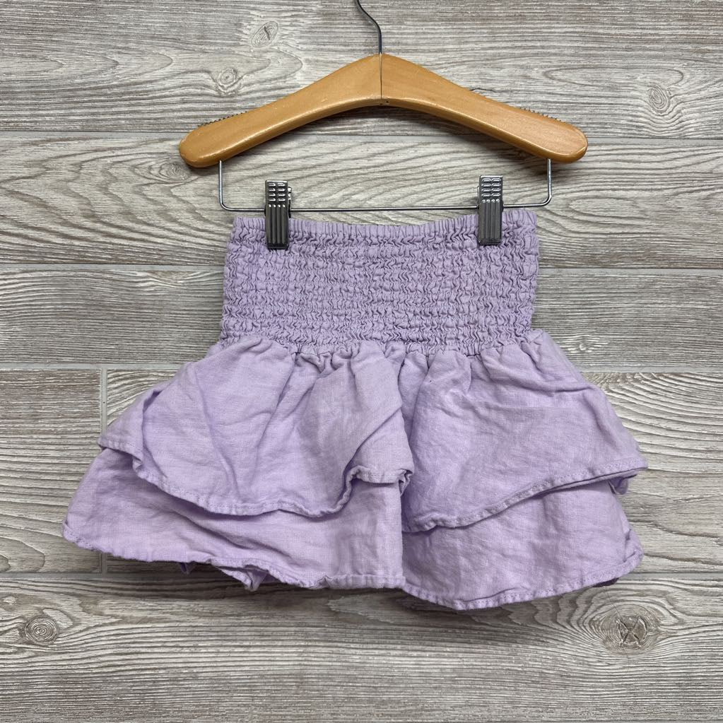 Smocked Tiered Skirt 11-12