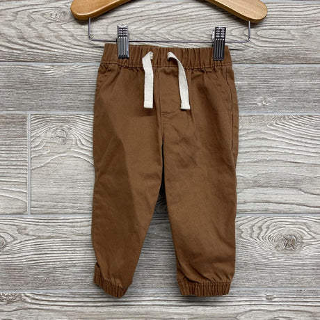 LS Waffle Knit Henley Shirt & Joggers 9M