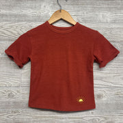 Textured Shirt Sun Cuffed Sleeves 4T