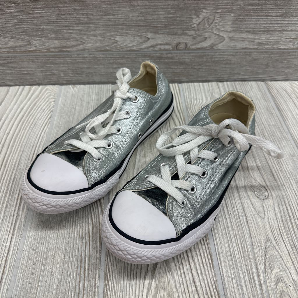 Metallic Lace Sneakers 1y