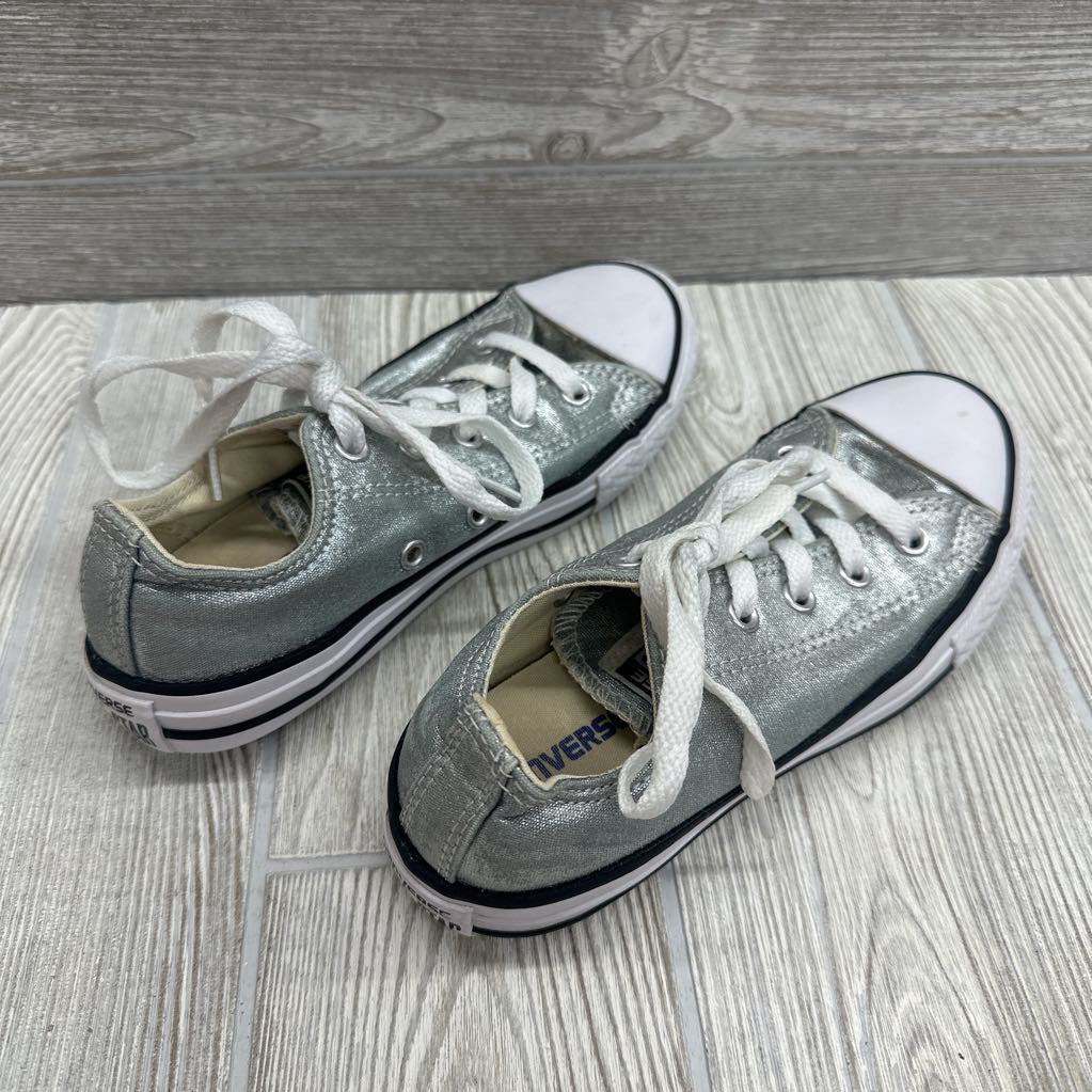 Metallic Lace Sneakers 1y