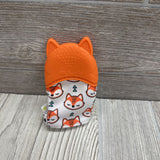 Teething Mitten Foxes