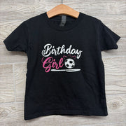 Shirt Birthday Girl Soccer Ball 6