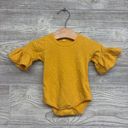 Bell Sleeve LS Bodysuit Dots 0-3M