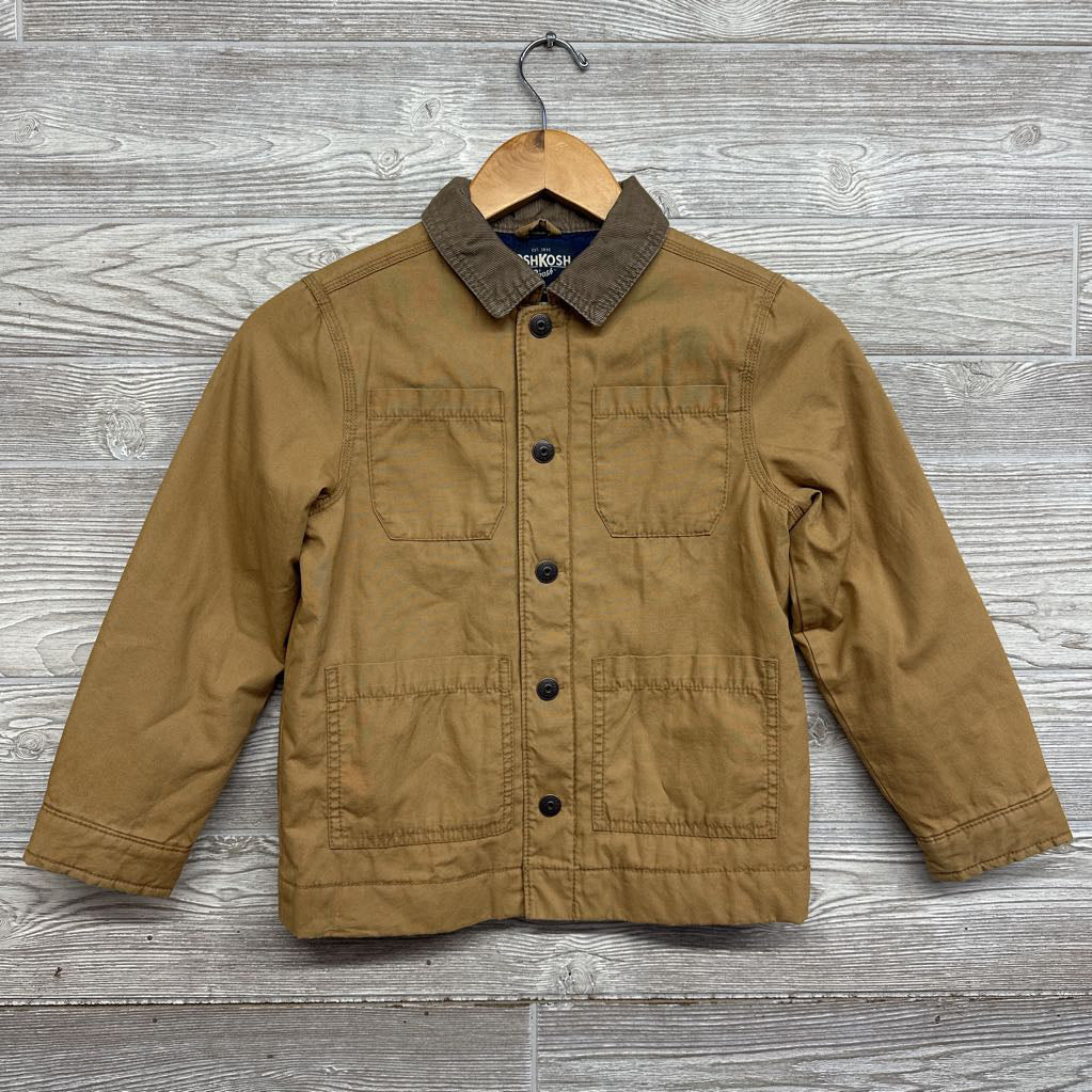 Snap Up Jacket Corduroy Collar 7