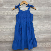 Sleeveless Dress Eyelet Flowers 8