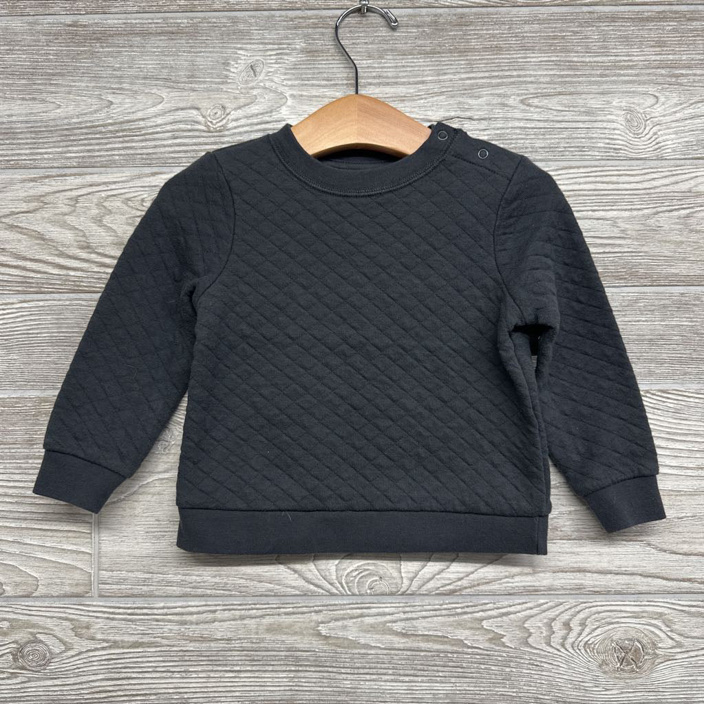 Quilted Crewneck 18M