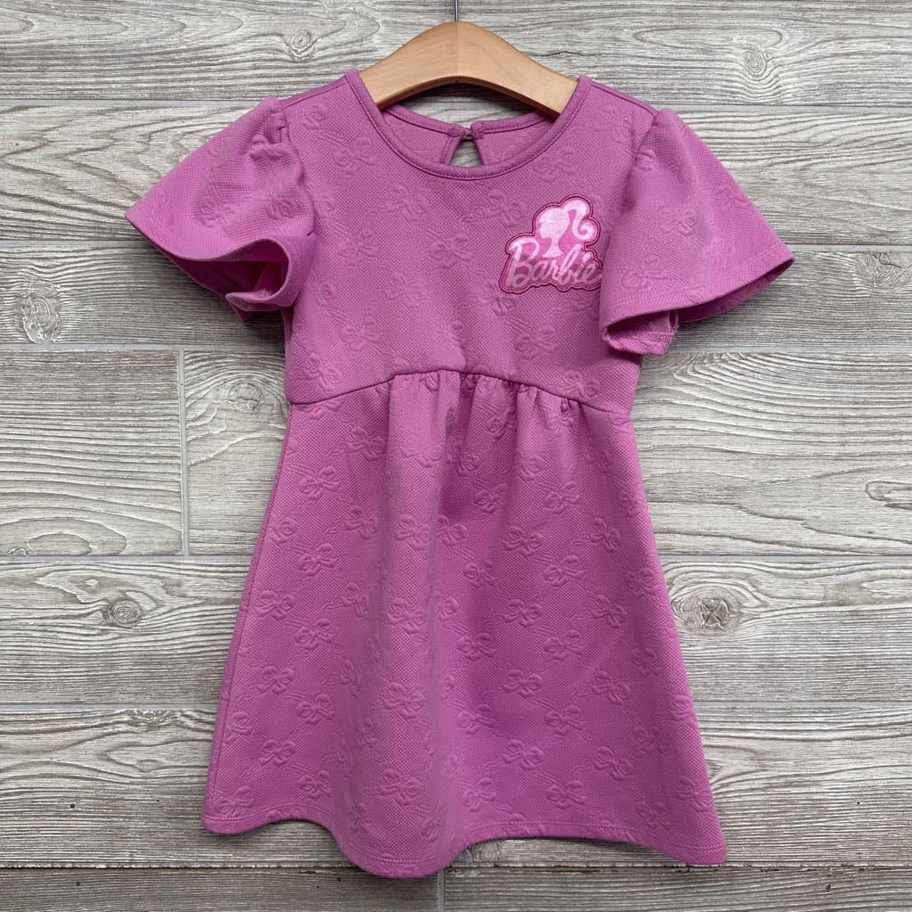 Embossed Bow Dress Logo 4t
