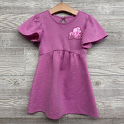 Embossed Bow Dress Logo 4t