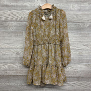 Tiered Sheer Dress Flowers 6-6x
