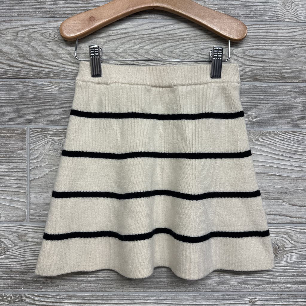 Cardigan Sweater & Skirt Stripes 8