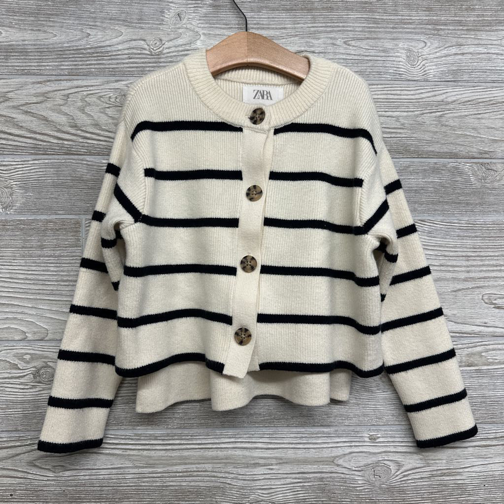 Cardigan Sweater & Skirt Stripes 8