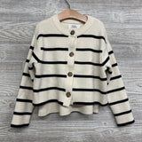 Cardigan Sweater & Skirt Stripes 8