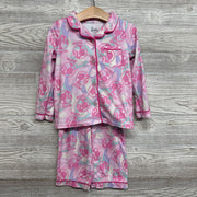 Button Up Fleece Pj Doll 4t