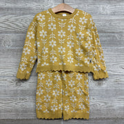Sweater & Wide Pants Flowers 4t