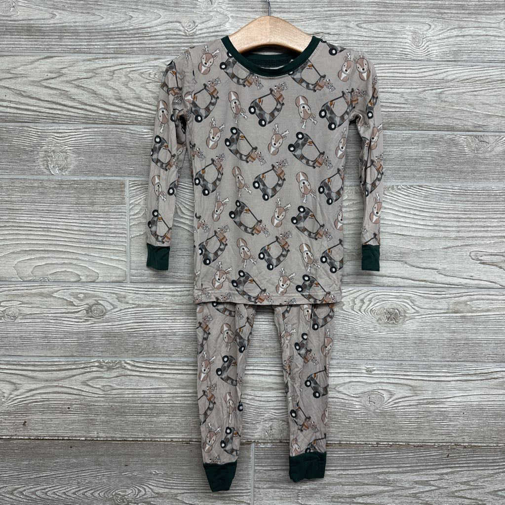 2 Pc Bamboo Pj Deer 3-4