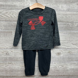 Active Shirt Logo & Jogger Sweatpants 2t