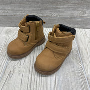 Side Zip Velcro Work Boots 4c
