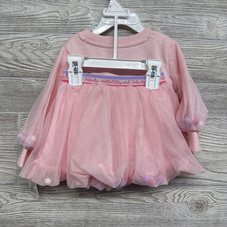NEW Character Crewneck & Tulle Pom Skirt 12M