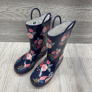 Rain Boots Flowers 2y