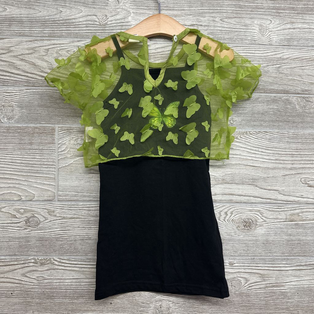 Tank Dress Butterfly & Tulle Wrap 4