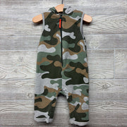 Sleeveless Camo Outfit W/ Hood 18M
