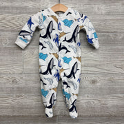 Snap Up Blanket Sleeper Whales & Sharks 6M