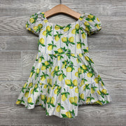 Cap Sleeve Dress Lemons 2t