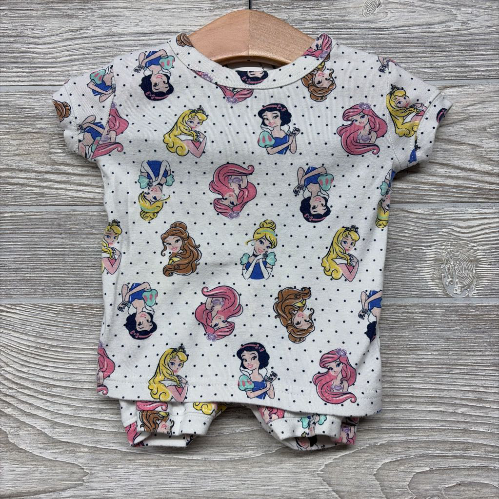 2 Pc Pj Princess 6-12M