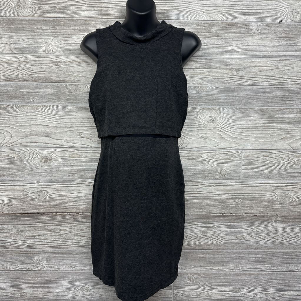 Mock Neck Nursing Dress SM