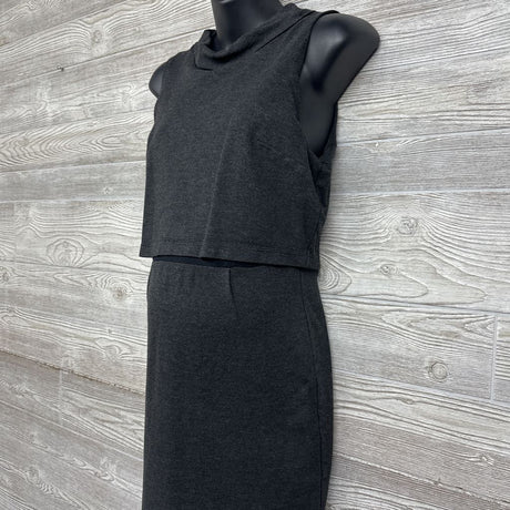 Mock Neck Nursing Dress SM