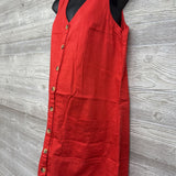 Sleeveless Button Front Dress SM