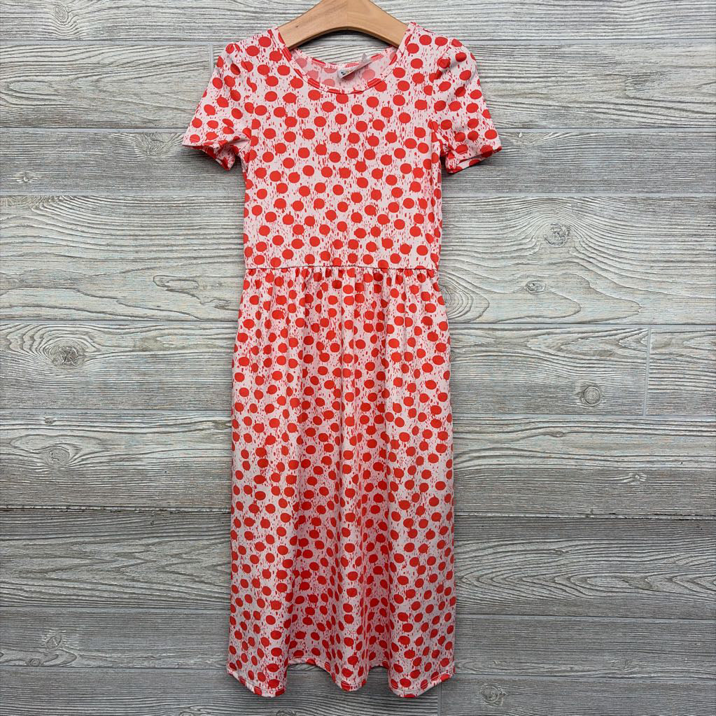 NEW Maxi Dress Dots Splatter 3-4