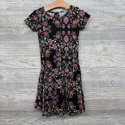 NEW Drop Waist Dress Flowers 3-4