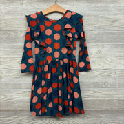 NEW LS Flutter Sleeve Twirl Dress Dots 3-4