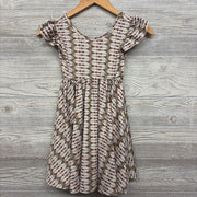 NEW Flutter Sleeve Twirl Dress Hearts Printed 5-6