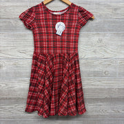 NEW Plaid Twirl Dress 5-6