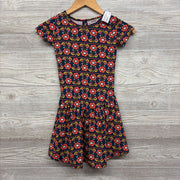 NEW Drop Waist Dress Flowers Dots 5-6