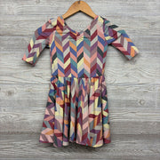 NEW Cross Back Twirl Dress Printed 5-6