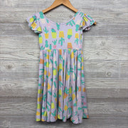 NEW Flutter Sleeve Twirl Dress Cactus 7